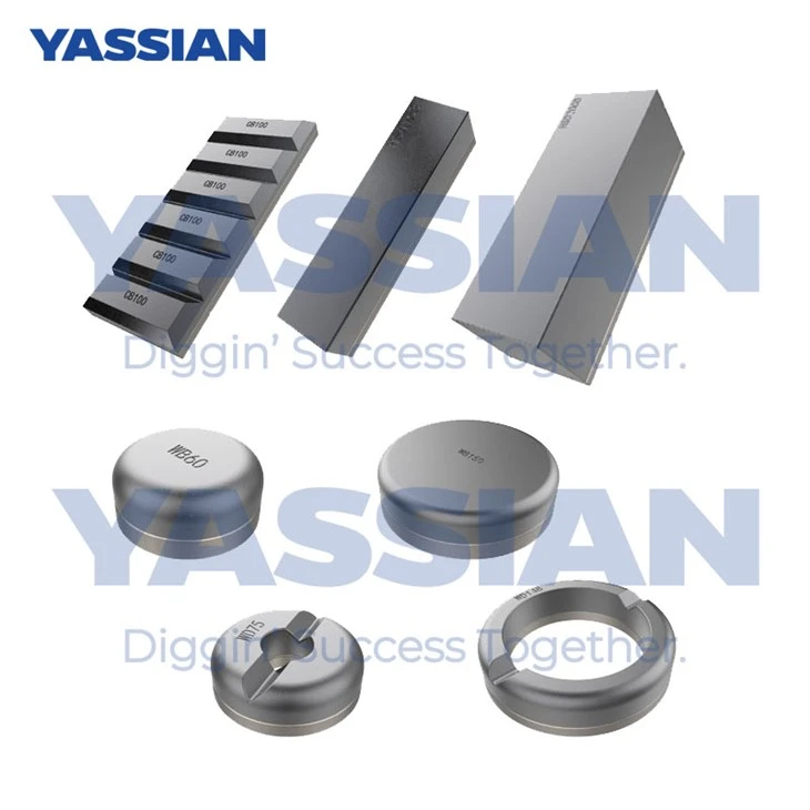 Excavator bucket wear parts wear blocks chocky bars